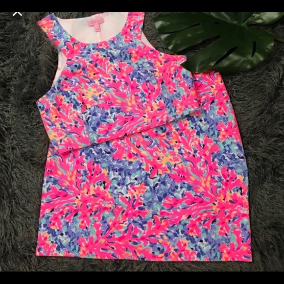 Lily Pulitzer Mallika Two Piece Crop Top Skirt Set - Picture 2 of 7